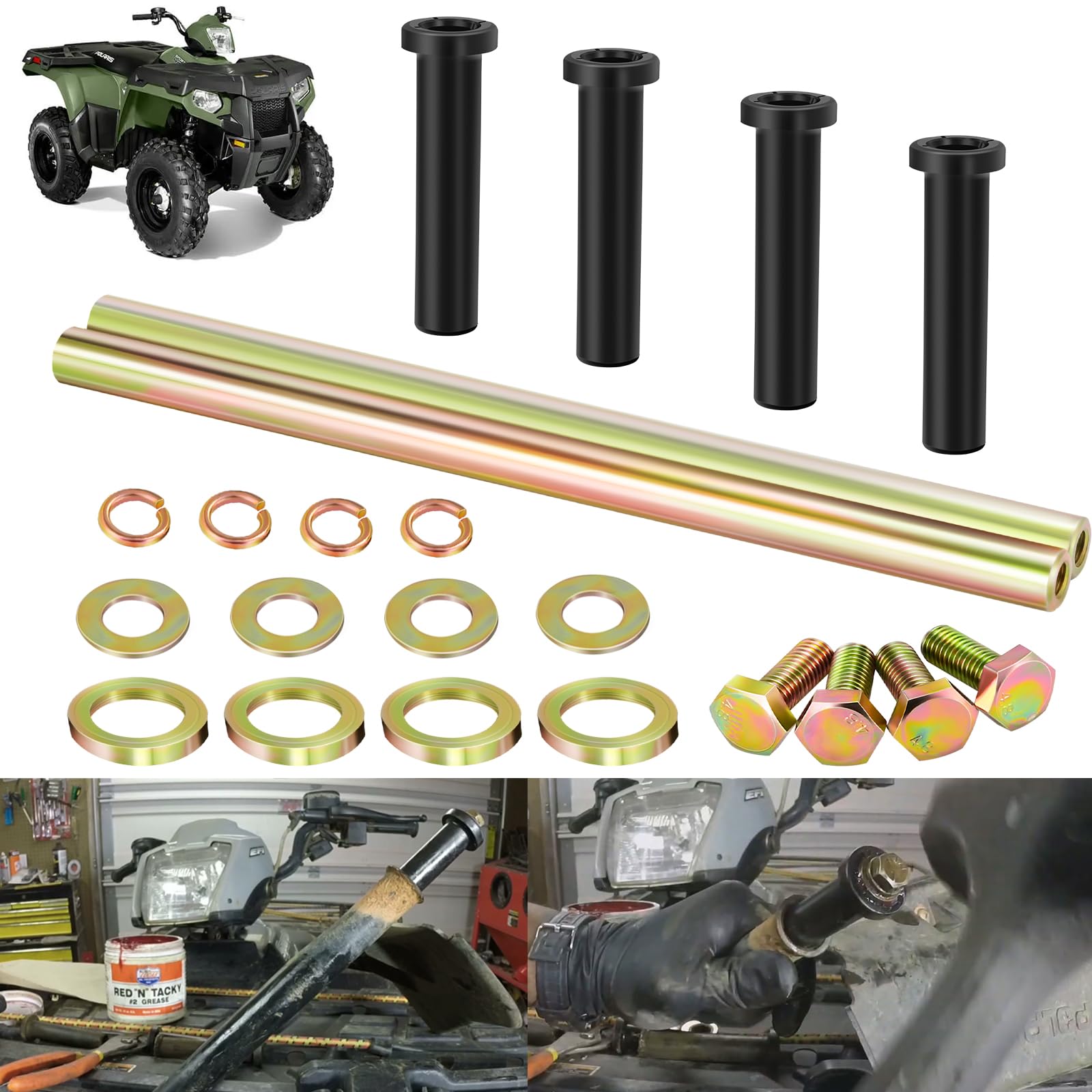 Ros.Tさま専用 Amazon | フロントロアA-ARMブッシングシャフトキット